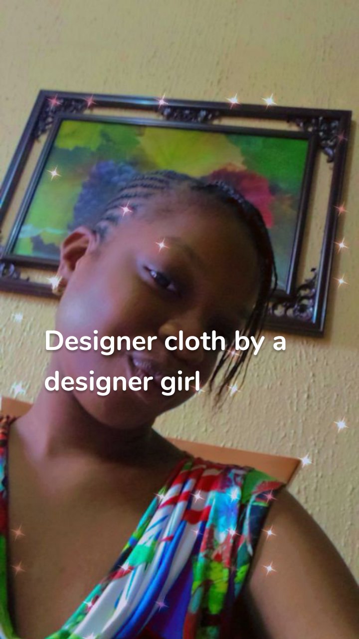 Designer cloth by a designer girl
